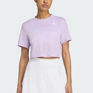 Adidas Women's Lavender Crop Top